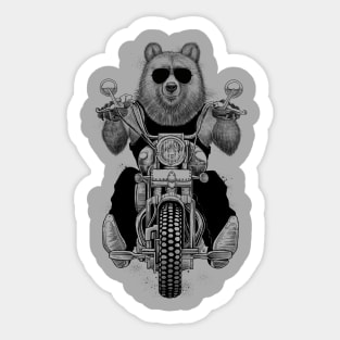 carefree bear Sticker